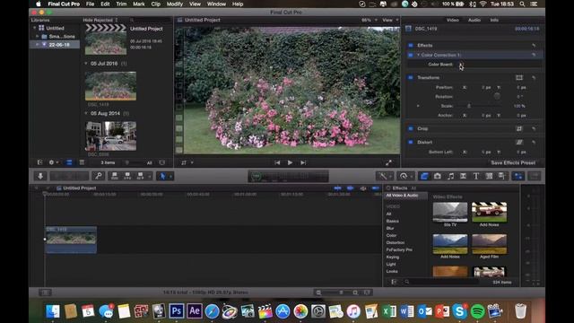 Final Cut Pro X - How to PROPERLY Color Correct смотреть онлайн