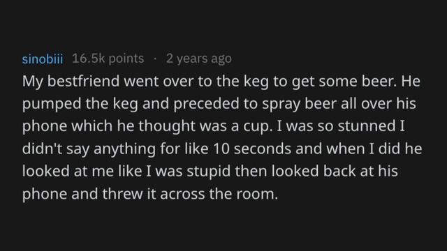 What did the most drunk person say or do last night at your party? - r/AskReddit смотреть онлайн