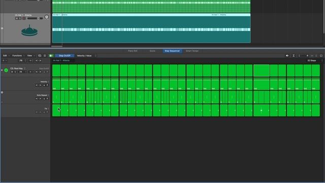 Logic Pro X - Pitched TRAP HATS with Step Sequencer + Quick Sampler смотреть онлайн