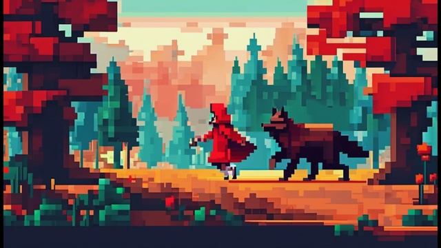 LITTLE RED CAP [Grimm Version] - Classic Soothing Tales смотреть онлайн