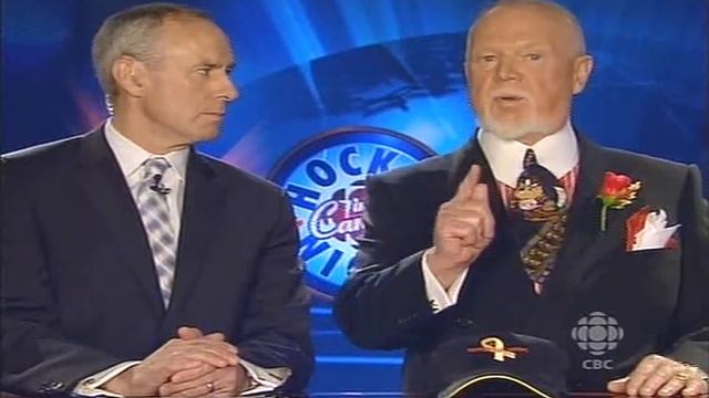 Don Cherry on Ovechkin's 50th Goal *Hot Stick* Celebration - Coach's Corner - March 21 2009 смотреть онлайн