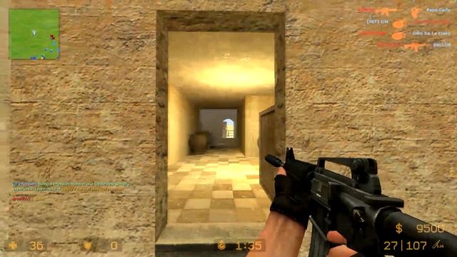 MAS MALO IMPOSIBLE... | DEATHMATCH COUNTER STRIKE: SOURCE смотреть онлайн