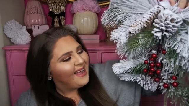 My Mom's Christmas Decor Haul ♡ 2017 ♡ HomeGoods, TJ Maxx, Marshalls & JoAnn Fabrics ♡ смотреть онлайн