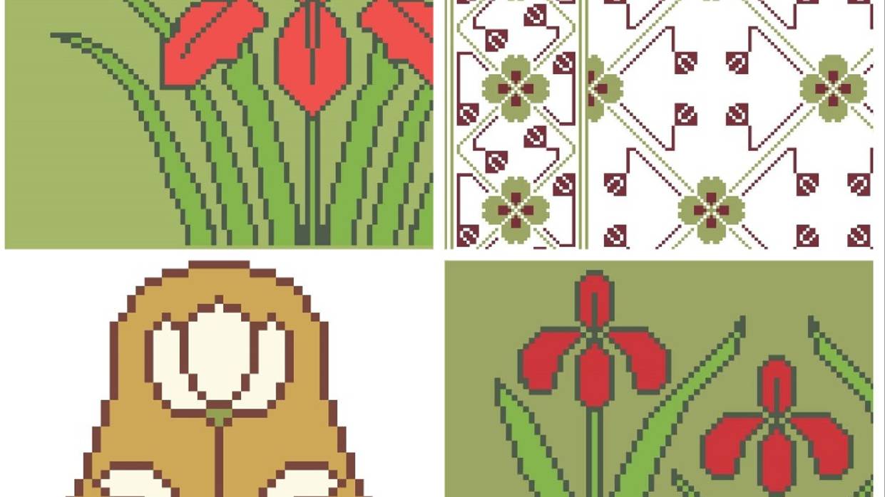 ЗАБЫТЫЕ ОРНАМЕНТЫ. Рукоделие, вышивка. Подборка №83. СТАРИННЫЕ СХЕМЫ. смотреть онлайн