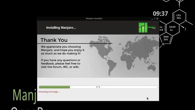Установка Manjaro смотреть онлайн