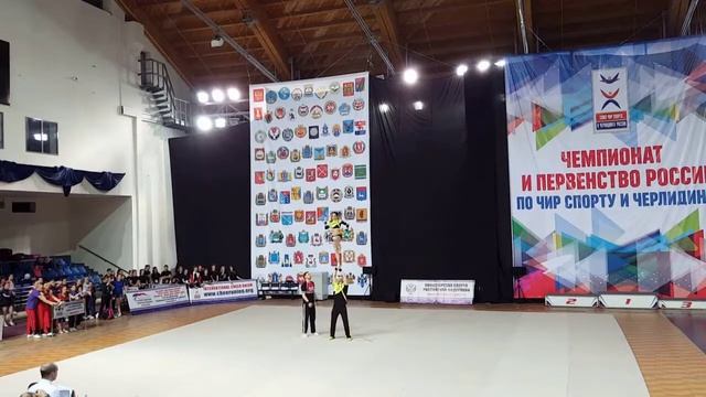 Cheerleading . Партнерский стант Нехолин Михаил/Балашова Анна . смотреть онлайн