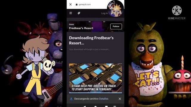 Fredbears resort para Android! 😺 смотреть онлайн