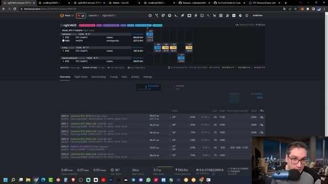 DUAL MINING ETC y KASPA para WINDOWS y HIVEOS смотреть онлайн