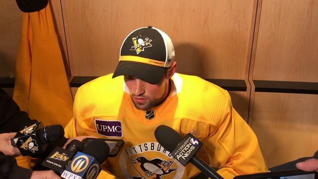 Penguins D Brian Dumoulin Returns to Practice 4/8/19 | PHN смотреть онлайн