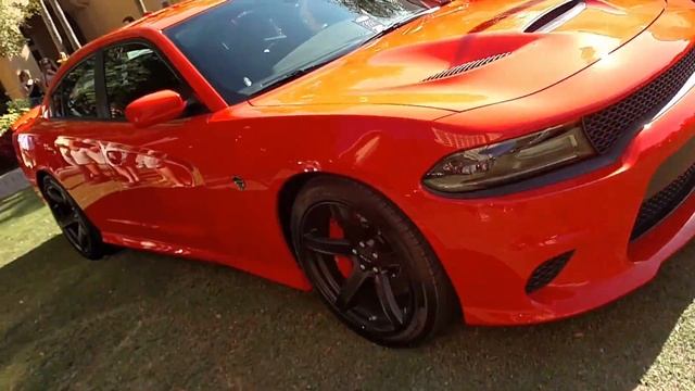 Couple Lamborghini's, Orange HellCat, Bentley Coupe at Festival of Speed Orlando 2016 смотреть онлайн