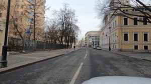 На машине по улицам Москвы. Районы Пресненский, Тверской, Мещанский. Центр Москвы, Патрики, Садовое