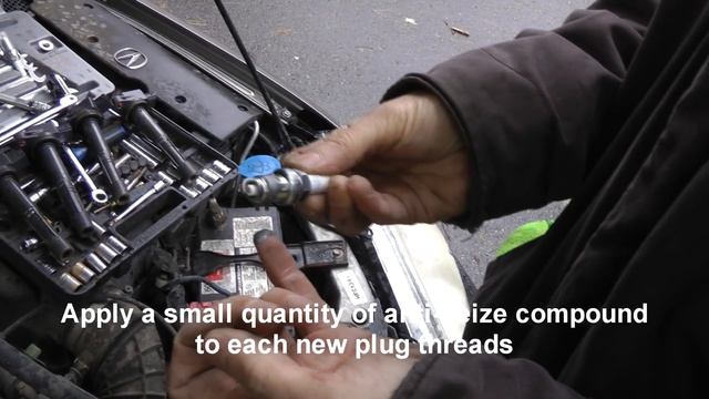 Acura RSX (2002-2006): Spark Plugs Replacement. смотреть онлайн