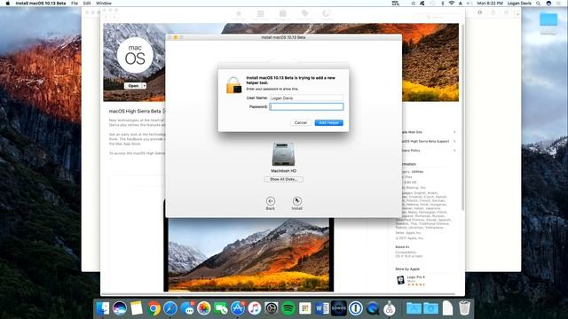 Mac OSX High Sierra Developer Beta 1 FREE! WITHOUT A DEV ACCOUNT! смотреть онлайн