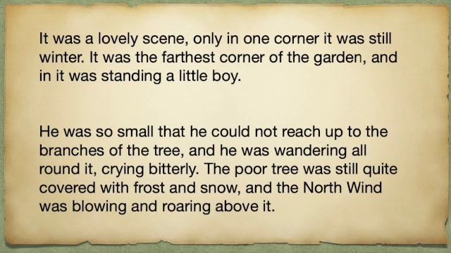 The Selfish Giant   Short Story By Oscar Wilde