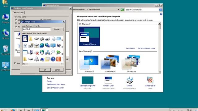 How to transform Windows 7 to Windows 95/98 смотреть онлайн