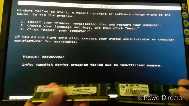 RamDisk memory insuficient como resolver смотреть онлайн