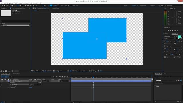 How To Mask Shapes In Adobe After Effects CC 2018