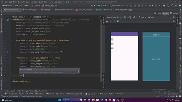 How to Get Videos from Pexels API in Android Studio смотреть онлайн