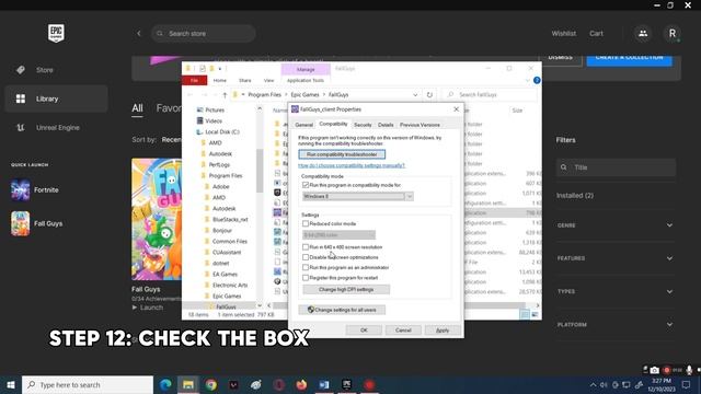 How To Fix Fall Guys Missing Files Epic Games Windows 11 (Quick&Easy) смотреть онлайн