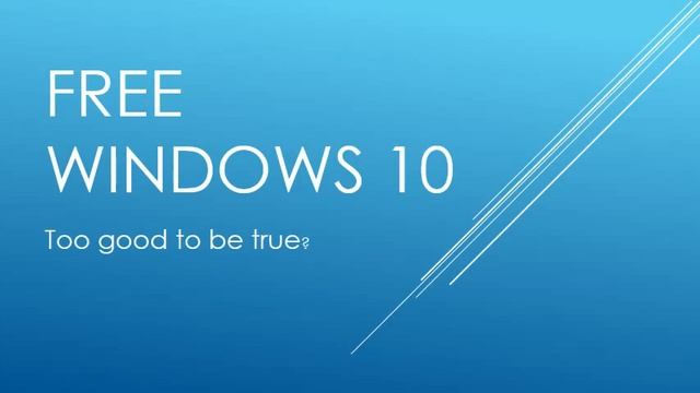 Reserve Free Windows 10 for Pirated Windows 7/Windows 8 Users смотреть онлайн