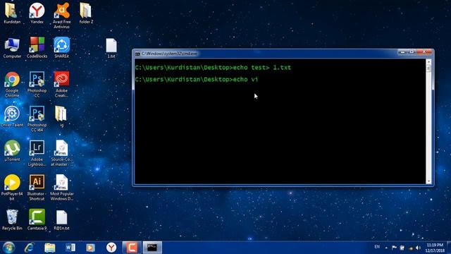 Windows Command Line Tutorials - 5 - Creating and Rename File - CMD - Kurdish смотреть онлайн