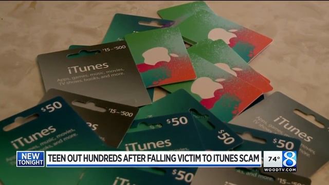 Out $800, family warns of iTunes gift card scam смотреть онлайн