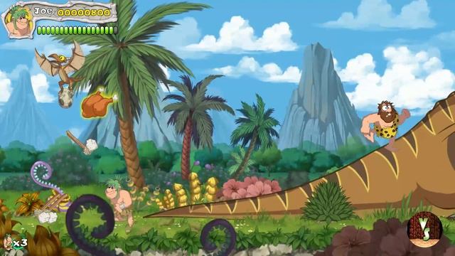 El Remake de los Cavernicolas Ninja - NEW JOE & MAC смотреть онлайн