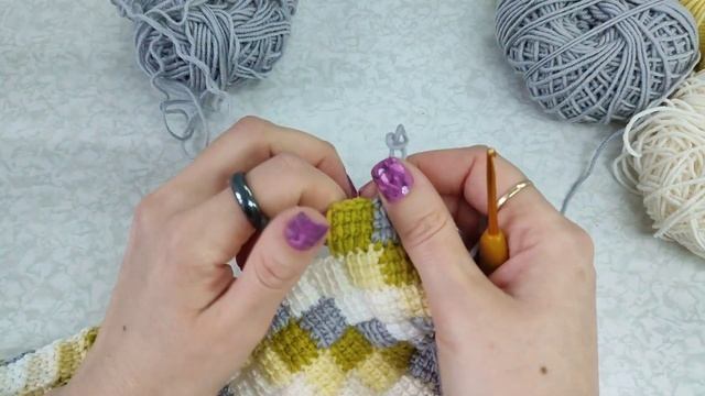 Tutorial Gilet Raul col punto Entrelac // gilet unisex all'uncinetto facile // Easy crochet смотреть онлайн