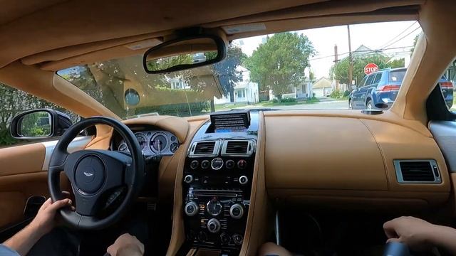 2010 Aston Martin DBS Driving смотреть онлайн