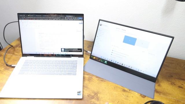 How To Setup 15.6" Portable Monitor On Computers And Samsung DEX (2024) смотреть онлайн