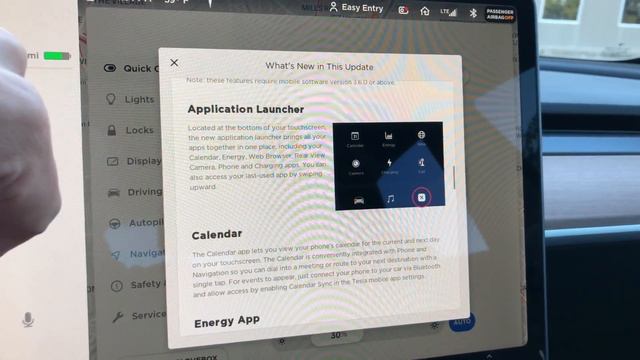Is Navigate on Autopilot part of Tesla update 2018.42.4? смотреть онлайн