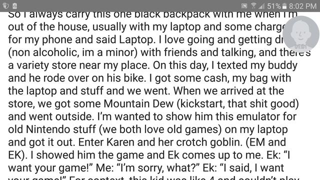 r/entitledparents "EM try's to steal my laptop" смотреть онлайн