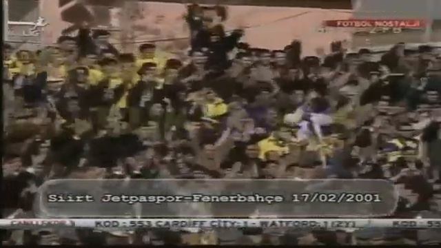 LİG TV SÜPER LİG NOSTALJİ SİİRT JETPASPOR FENERBAHÇE MAÇ YAYINI 2001 смотреть онлайн