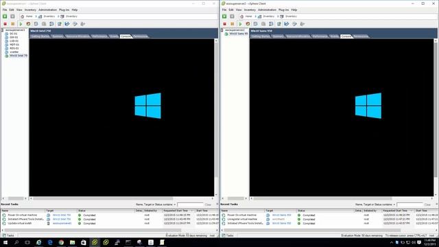 Windows 10 VM on an Intel 750 Series and a Samsung 950 PRO, NVMe SSDs fly with VMware ESXi! смотреть онлайн