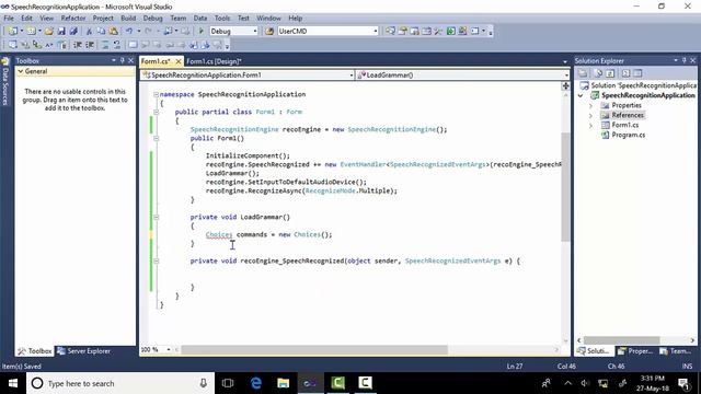 Speech To Text - Speech Recognition Application Tutorial In C# - Voice Commands In Urdu/Hindi смотреть онлайн