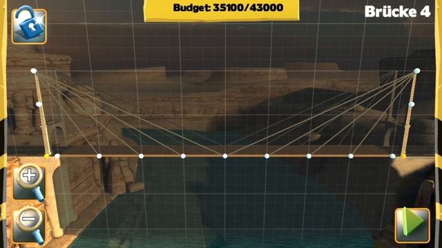 Bridge Constructor - Lösung Level 2 Central Mainland Brücke 1-8 (iphone, ipad, iOS, Android) смотреть онлайн