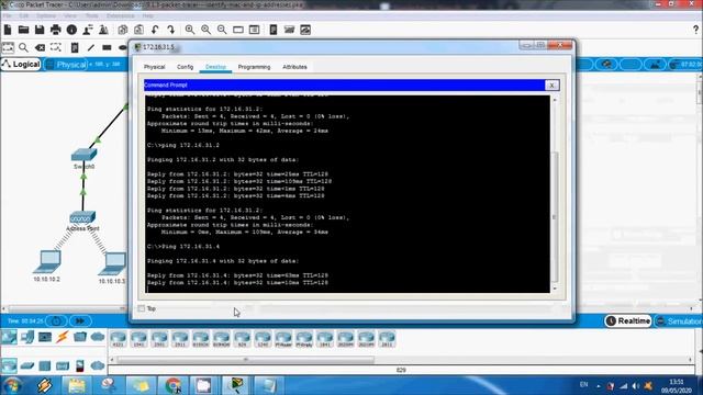 9.1.3 Packet Tracer - Identify MAC and IP Addresses смотреть онлайн