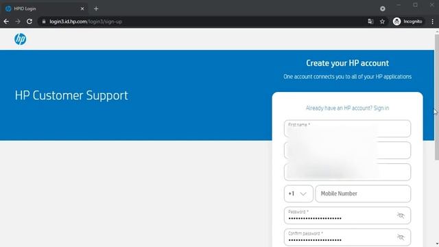 Don't have an account? Sign up for HP Account смотреть онлайн