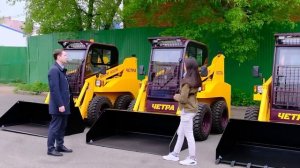 КАК ДЕЛАЮТ отечественные МИНИ ПОГРУЗЧИКИ. How Russian skid steers are made.