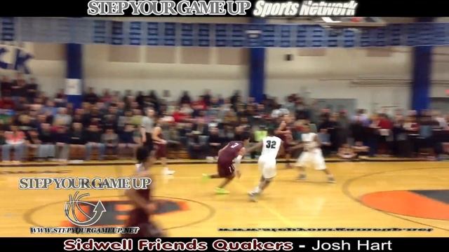 Sidwell Friends' Josh Hart's game highlights vs. Maret in MAC Tournament Championship. смотреть онлайн