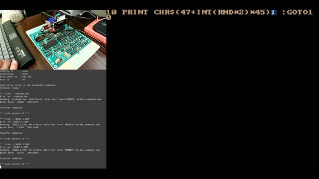 Running CP/M And BASIC On Pacific-80 Homebrew Retrocomputer