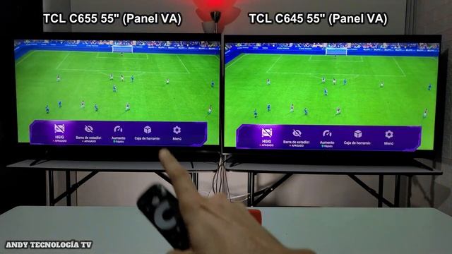 TCL C655 vs C645: QLED Smart TVs 4K / ¿Tienen HDMI 2.1? 120Hz 1440p VRR Dolby Vision смотреть онлайн