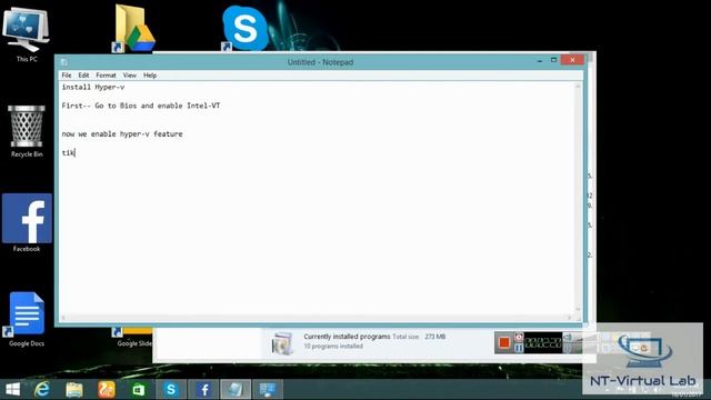 Enable Hyper-V in Windows 8/8.1/10 смотреть онлайн