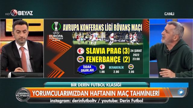 Slavia Prag-Fenerbahçe ve haftanın maçları kaç kaç biter? İşte yorumcularımızın tahminleri смотреть онлайн