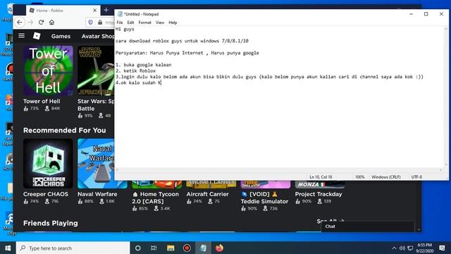 Cara Download Roblox Di google (firefox) windows 7/8/8.1/10 GAMPANG!! смотреть онлайн