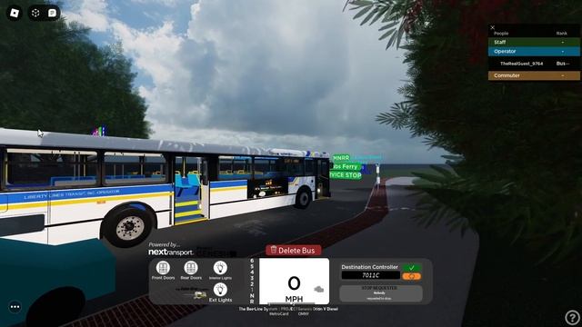 Bee Line: Driving 2006 OBI Daimler Chrysler Orion 05.501 Diesel on 1C to 242 Street (1) Station смотреть онлайн