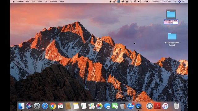 Rename a Folder on MAC смотреть онлайн