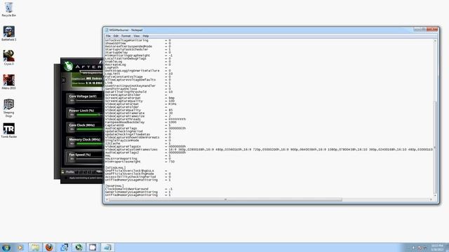 unlocking unofficial overclocking in MSI Afterburner смотреть онлайн