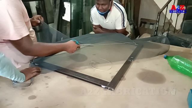 Jali Wali Khidki 4K || How To Install Mosquito Net In Aluminum Sliding Window || A2Z Fabrication 🔥🔥 смотреть онлайн
