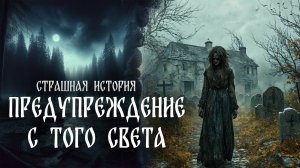 Страшная история "Предупреждение с того света"